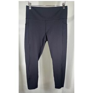 RBX Active High Waisted Pocket Leggings Black Yoga Gym Workout Pants Large